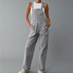 NWT American Eagle Stovepipe Corduroy Overall Size Small Women’s